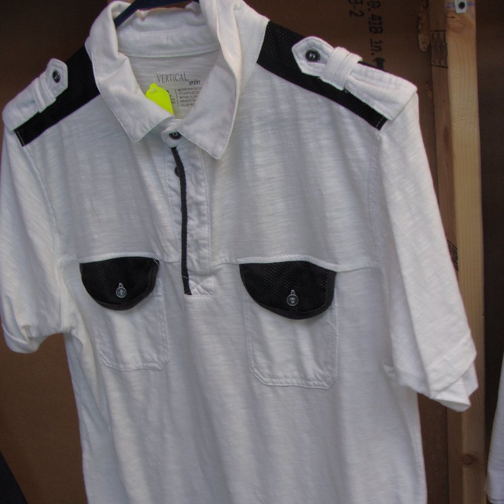 Men's Vertical Polo Shirt